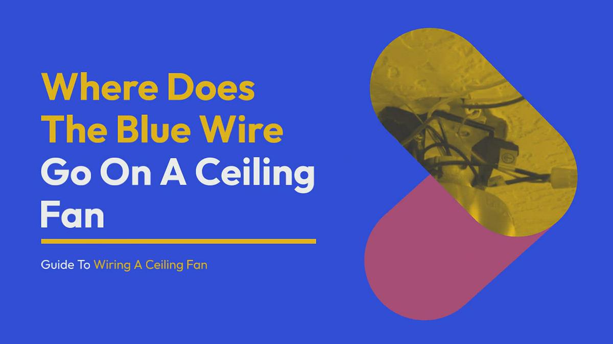 What Is The Red Wire On A Ceiling Fan?
