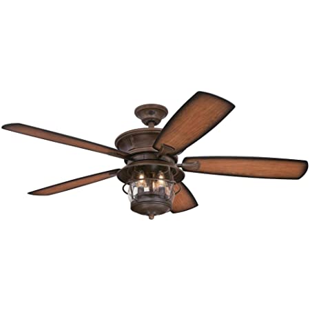 Westinghouse Brentford 52-Inch Aged Walnut Indoor/Outdoor Ceiling Fan