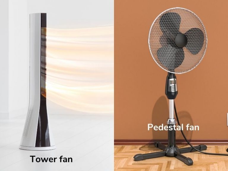 Tower Fan vs Pedestal/Standing Fan 9 Differences