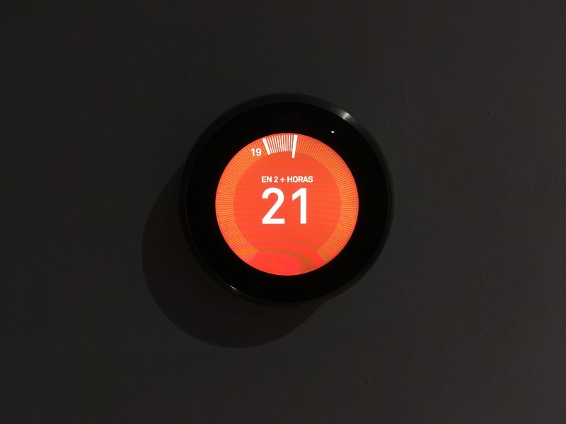 Google Nest thermostat blinking